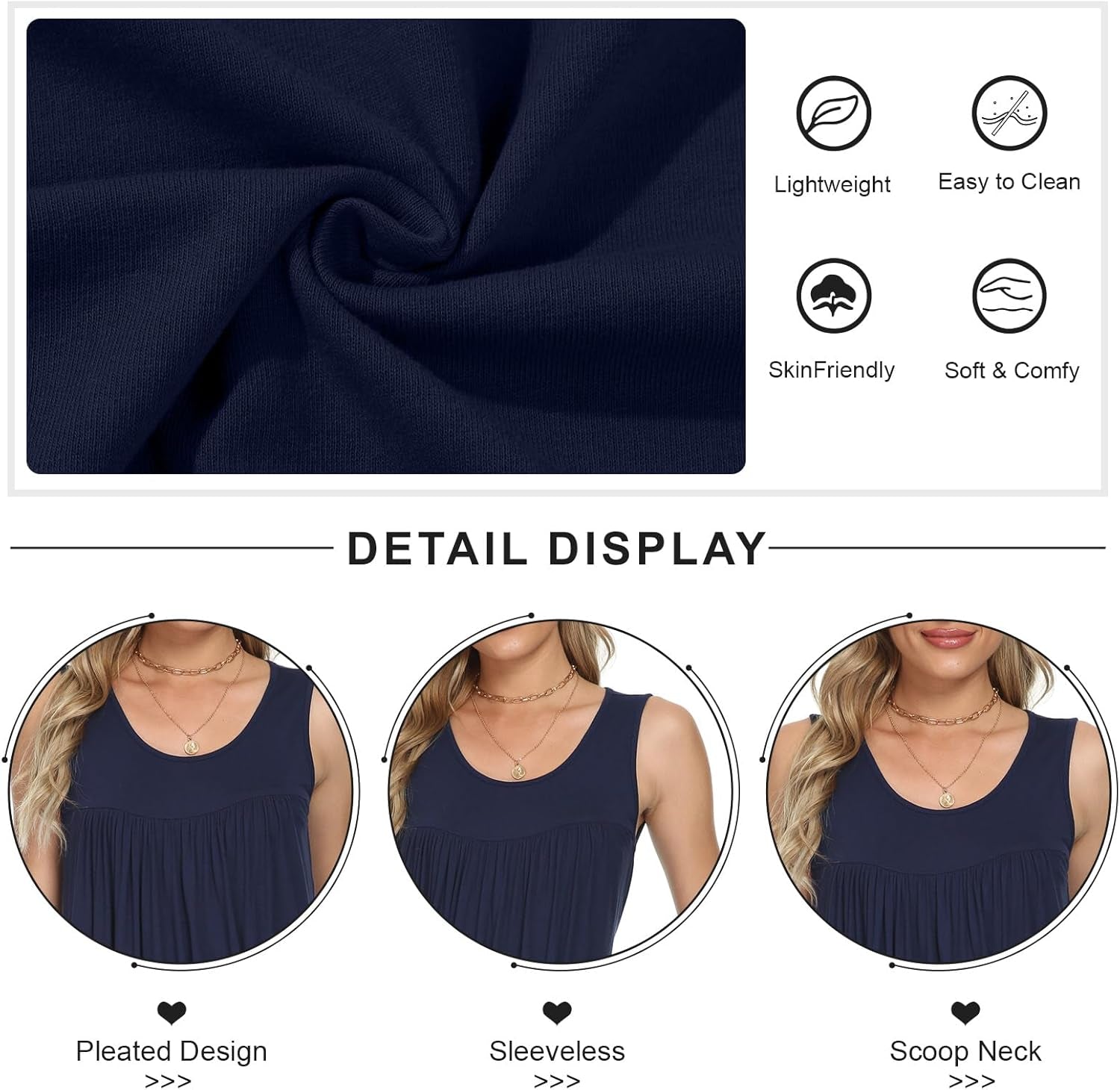 Women'S 2026 Summer Sleeveless Tank Vest Casual Ruffle Tunic Top Loose Comfy Blouse Tshirts, M, Floret White